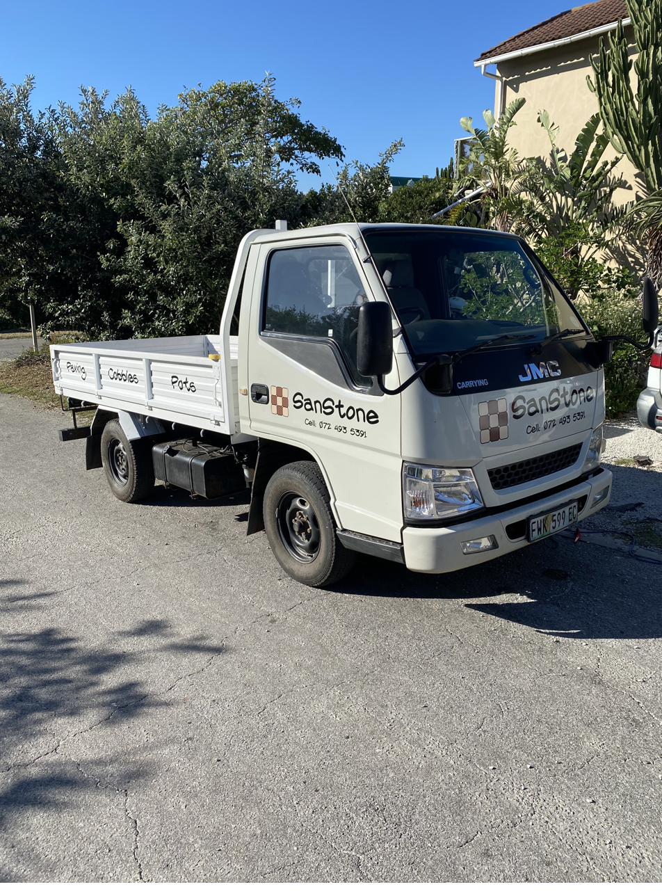 The SanStone delivery truck